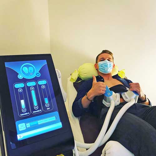 Untestützung des Trainungs mit dem BODYformer